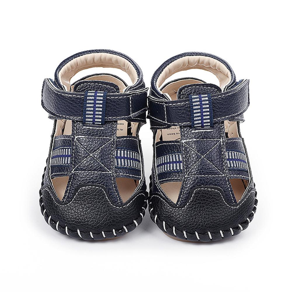 Baby Boys PU Magic Tape Sandals baby clothes wholesale usa