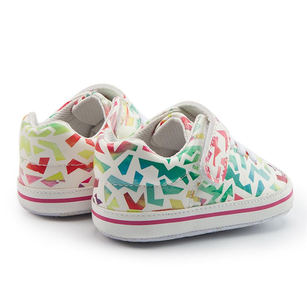 Baby Unisex Pattern Printed Lace Up Fashion Toddler Shoes Toddler Shoes Wholesale