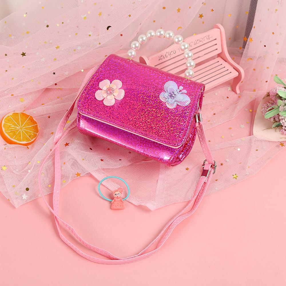 Pearl Portable Butterfly Flower Cute Butterfly Bag Children's Bags Wholesale