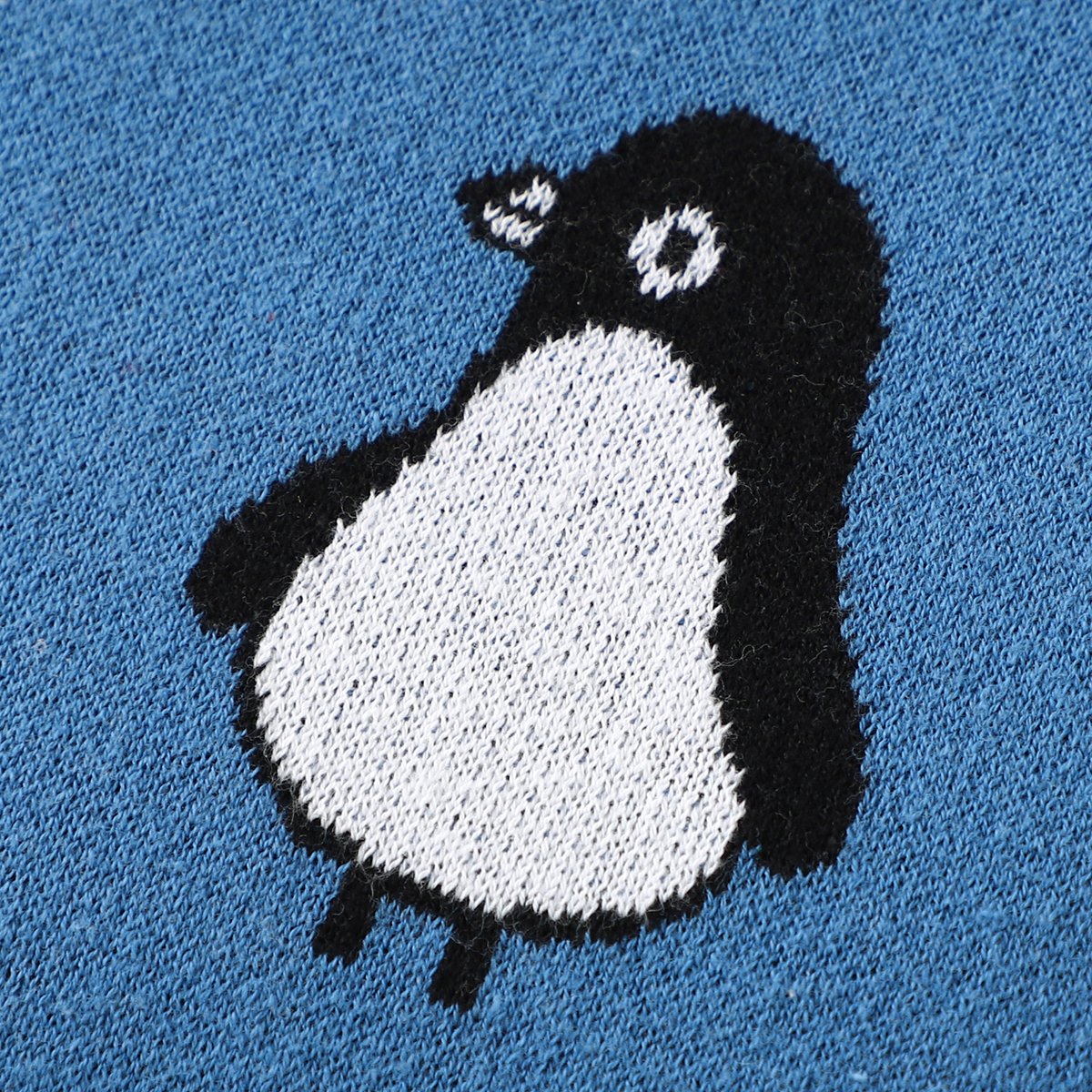 Penguin Jacquard Blanket For Babies And Toddlers Wholesale Baby Clothes