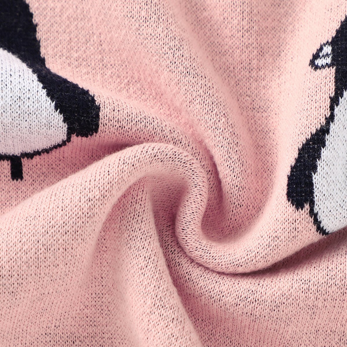 Penguin Jacquard Blanket For Babies And Toddlers Wholesale Baby Clothes