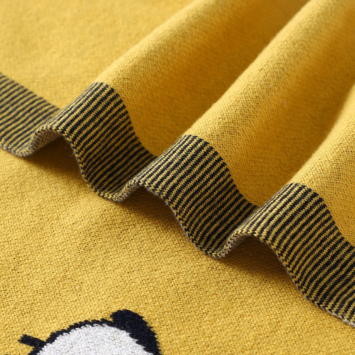 Penguin Jacquard Blanket For Babies And Toddlers Wholesale Baby Clothes