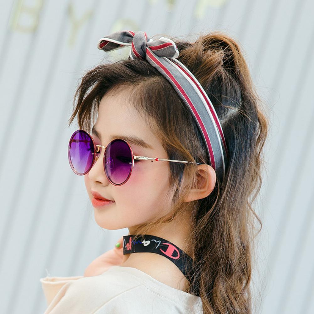 Personalized Round Lens Rimless Kids Sunglasses Accessories Wholesale