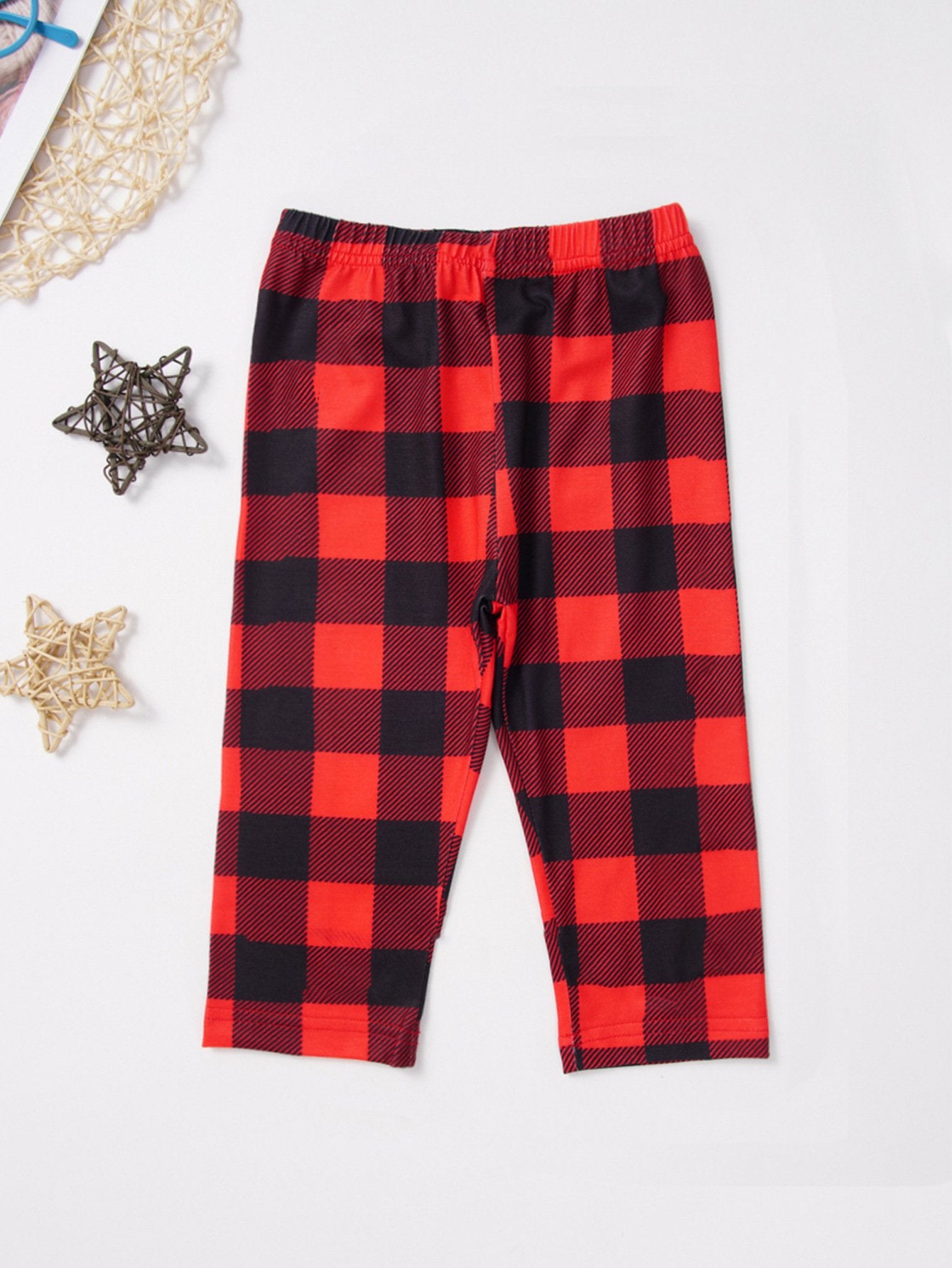 Girls Plaid Long Sleeve Top & Pants Wholesale Kids Boutique Clothing