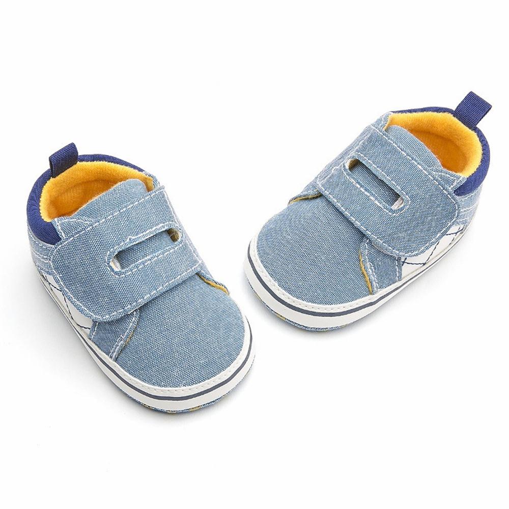Baby Boys Plaid Magic Tape Fashion Shoes Baby Shoes Wholesale