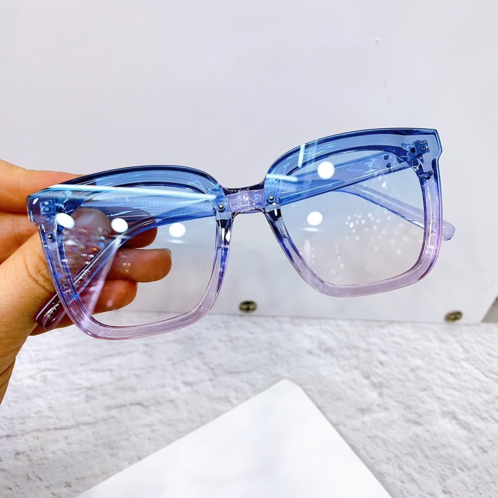 Plastic Frame Children's Comfortable Square Frame Sunglasses Wholesale Accessories