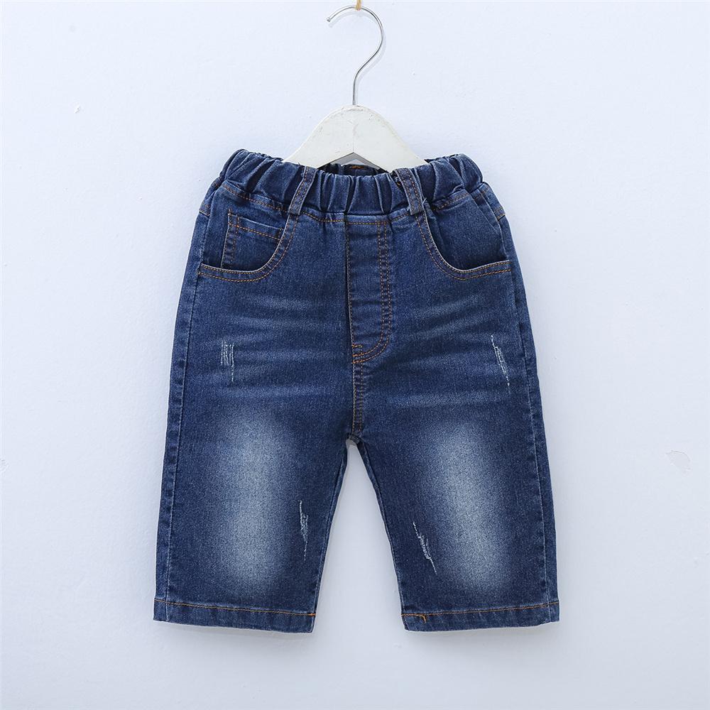Boys Pocket Casual Denim Shorts Wholesale Toddler Boy Clothes