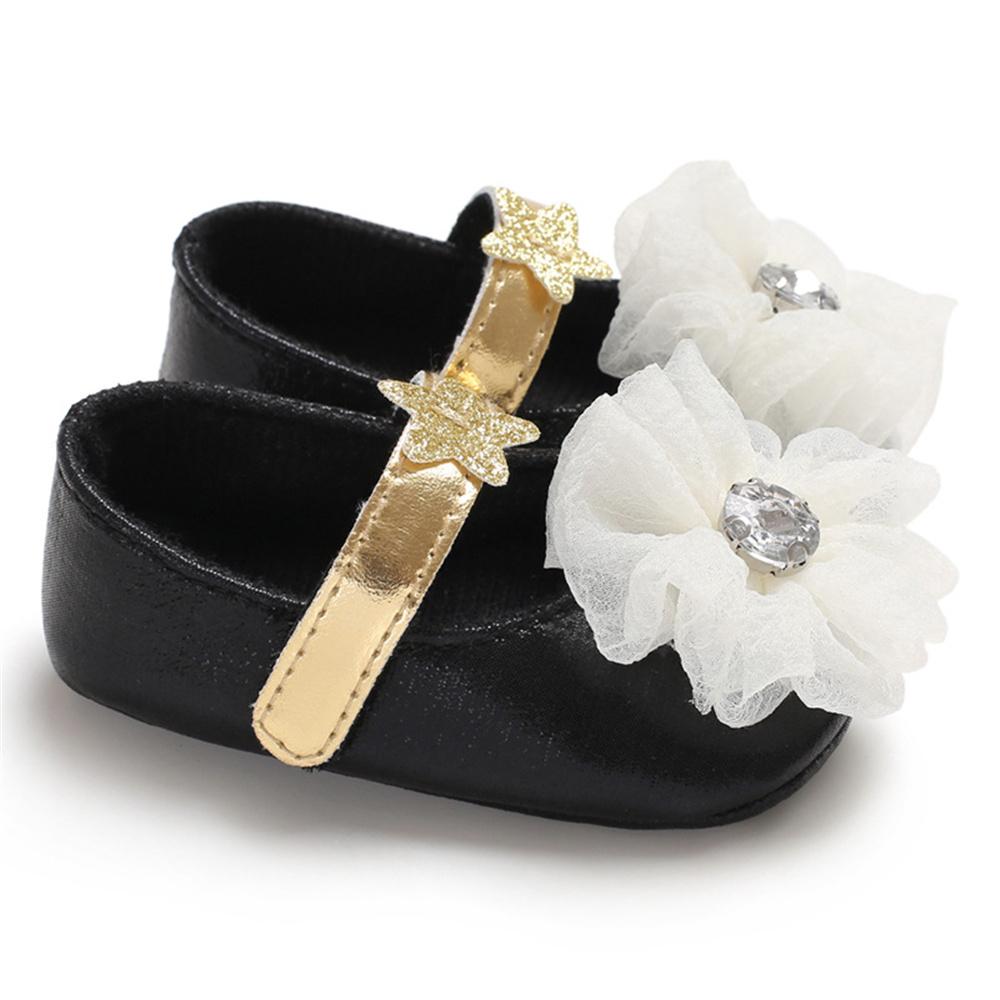 Baby Princess Bow Decor Magic Tape Star Sandals Wholesale Kids Shoes