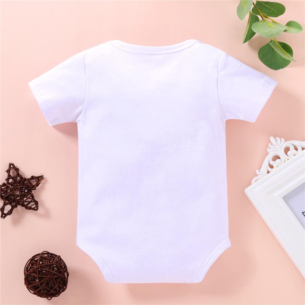 Baby Girls Princess Ruffled Short Sleeve Floral Printed Romper Wholesale Baby Boutique Items