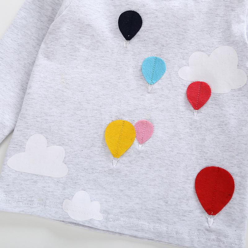 Girls Printed Long Sleeve Top wholesale kids clothing