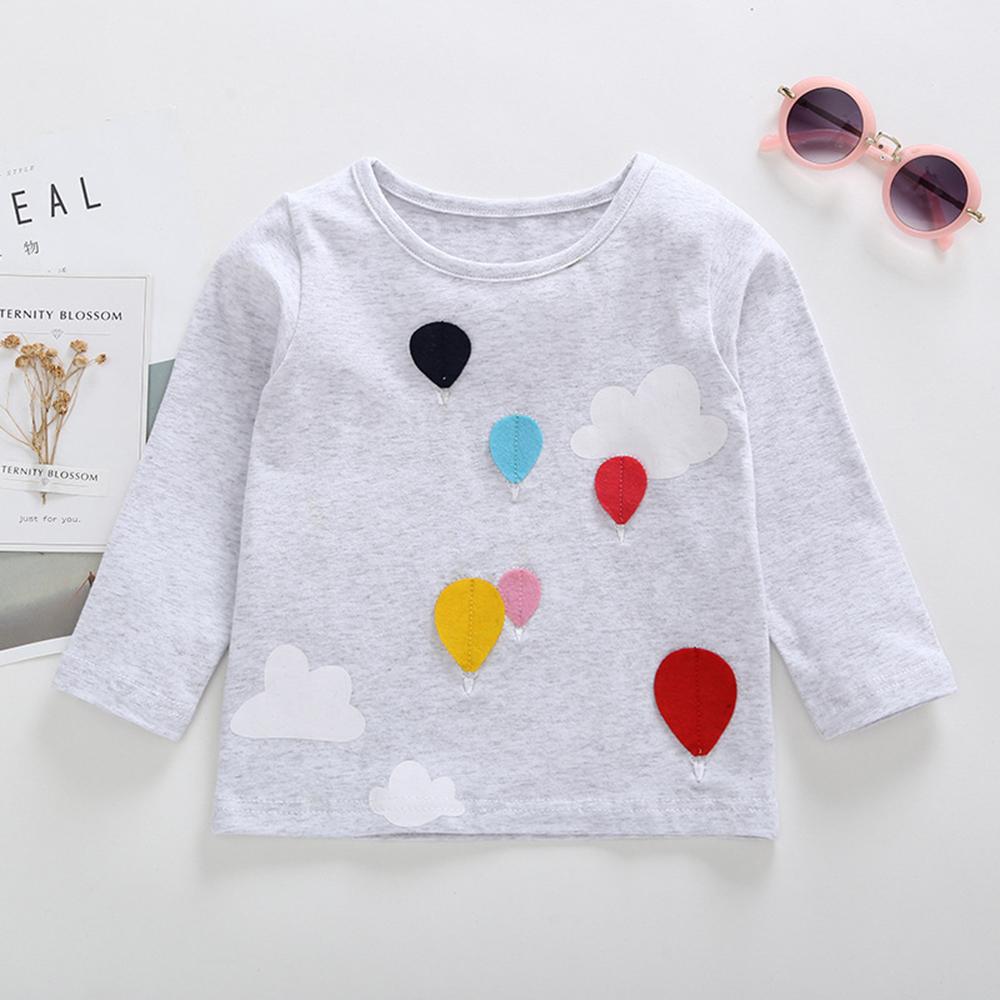 Girls Printed Long Sleeve Top wholesale kids clothing