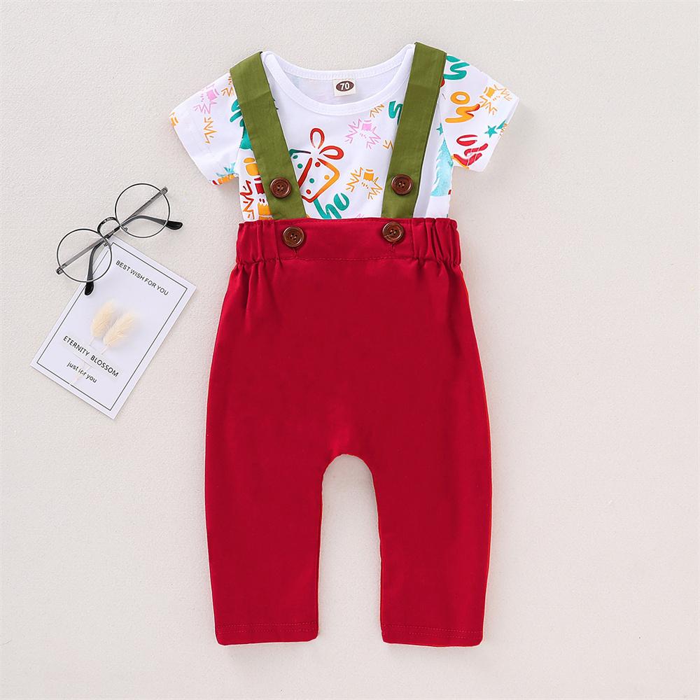 Baby Printed Short Sleeve Romper & Jumpsuit Wholesale Baby Clothes