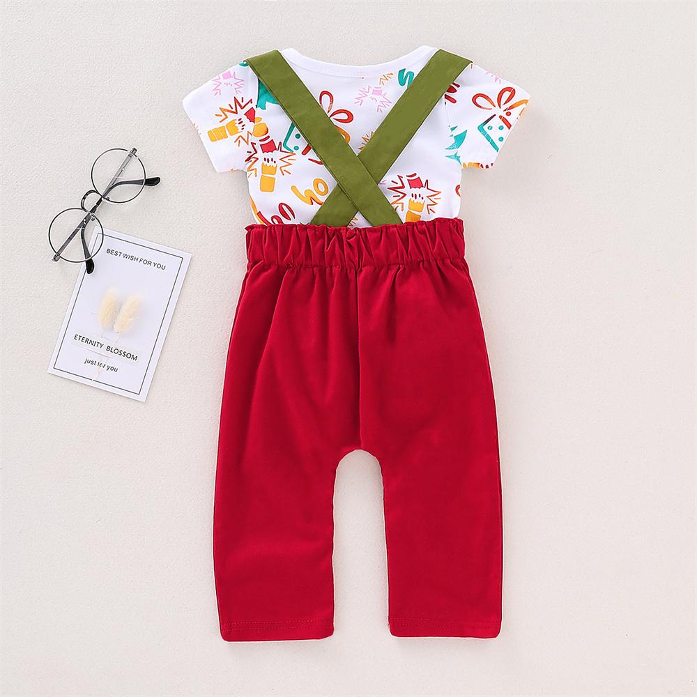 Baby Printed Short Sleeve Romper & Jumpsuit Wholesale Baby Clothes