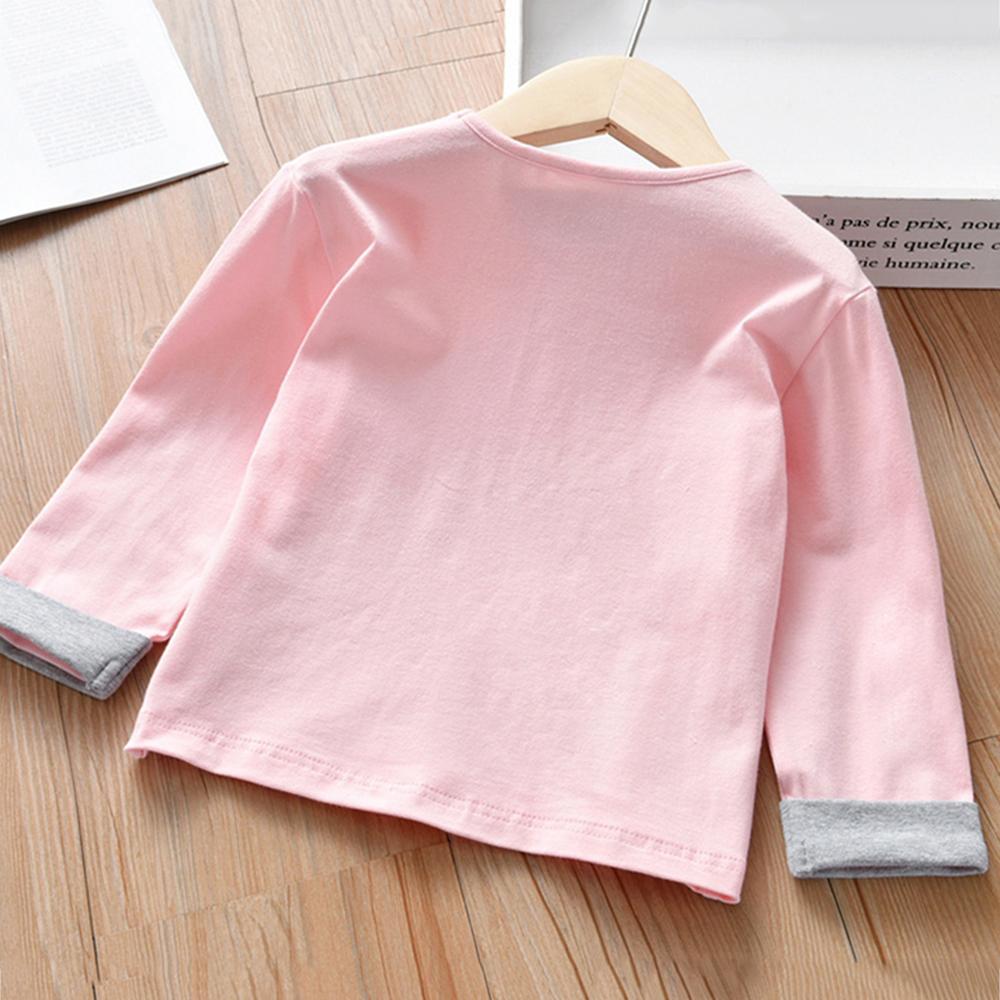 Girls Rabbit Long Sleeve T-shirt wholesale childrens clothing