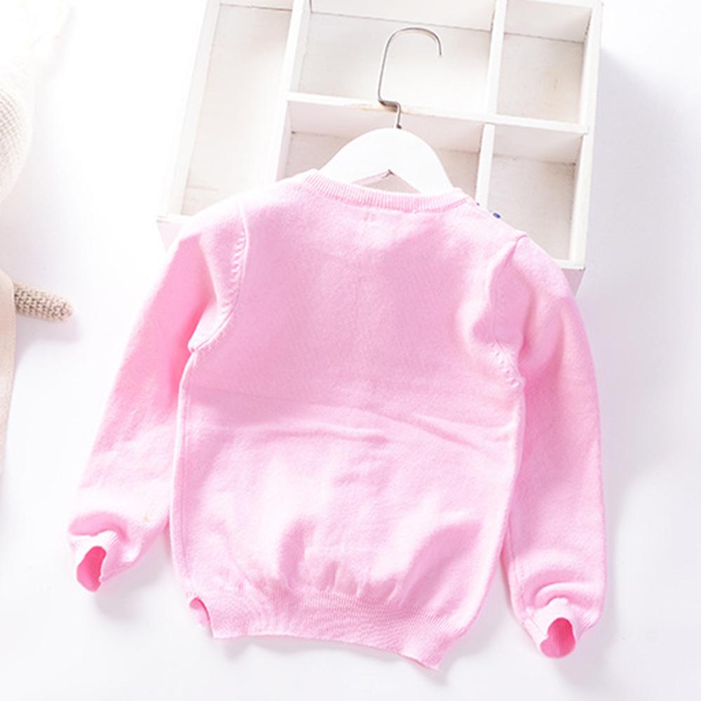 Girls Sequined Cardigan Sweater Solid Long Sleeve Jacket
