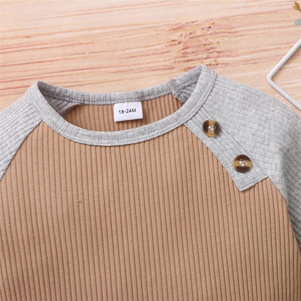 Boys Short Sleeve Button Color Block Top & Shorts boy boutique clothing wholesale