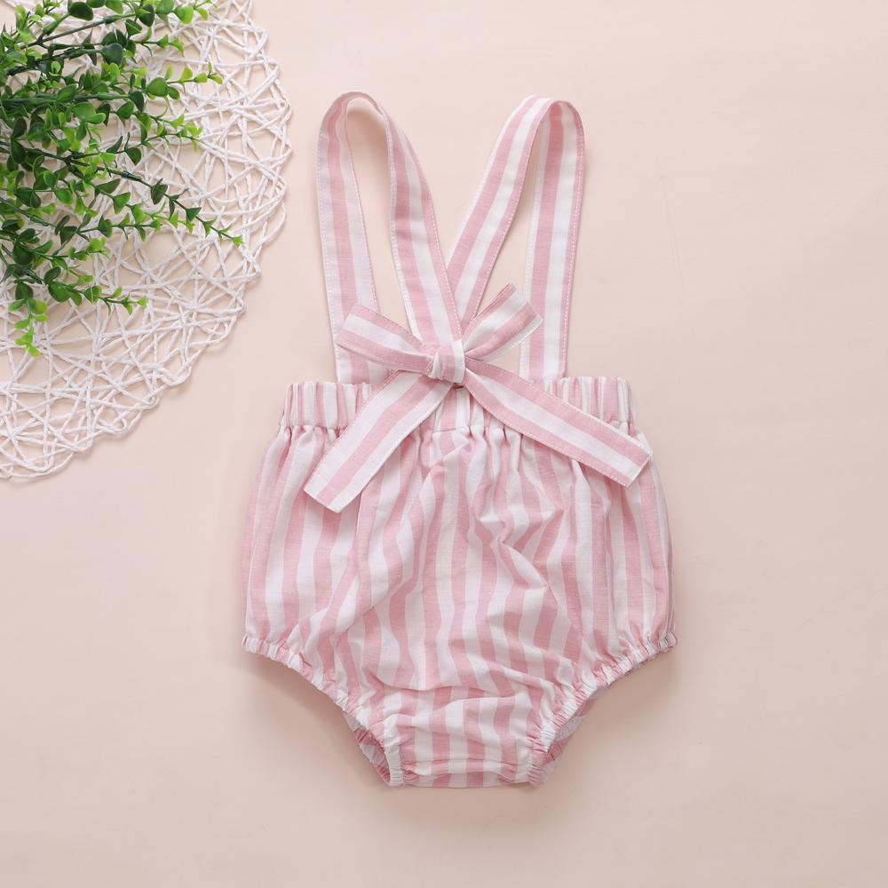 Girls Short Sleeve Solid Top & Striped Overalls & Headband wholesale childrens clothing online