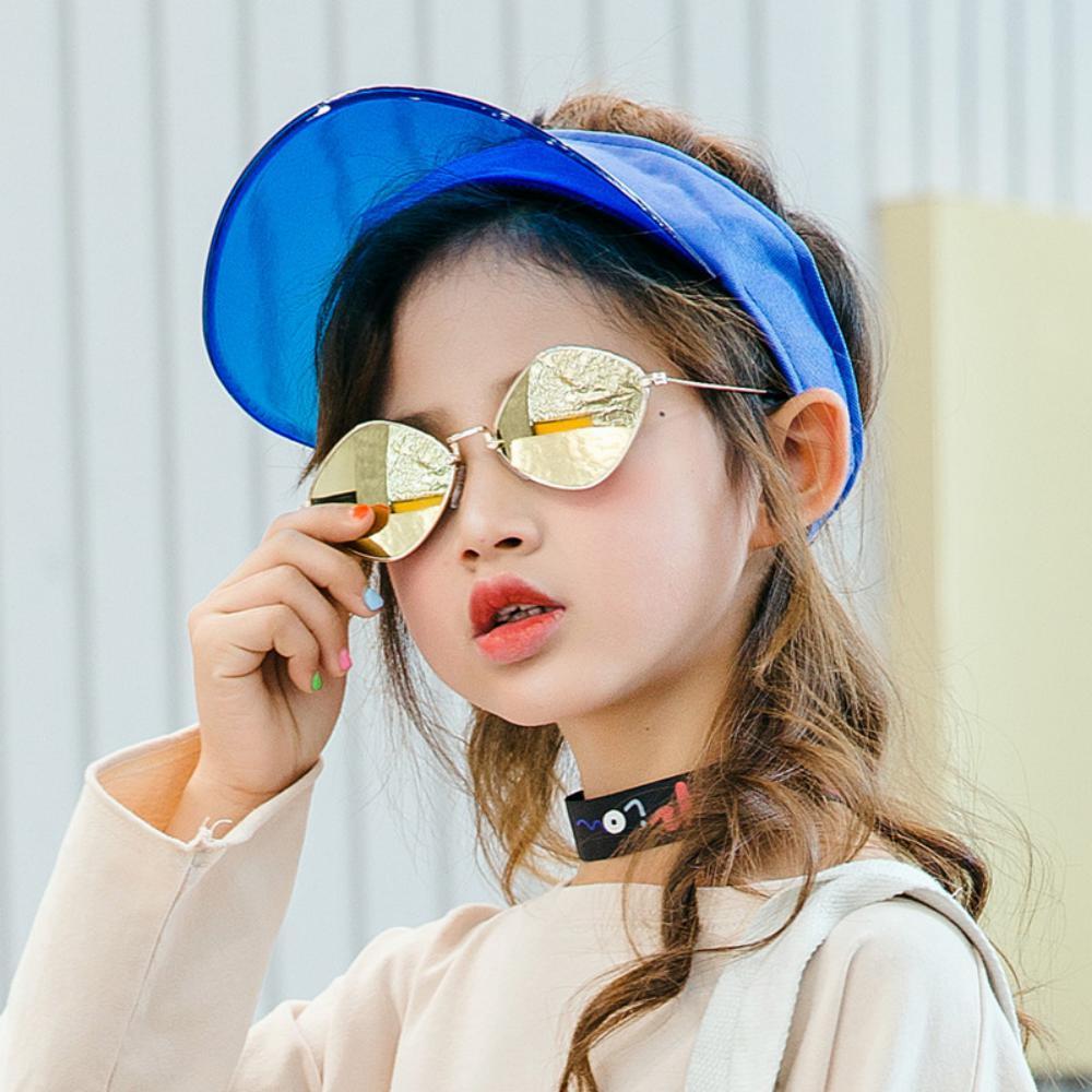 Small Frame Diamond Sunglasses Baby Cute Fashion Metal Frame Sunglasses Wholesale Accessories