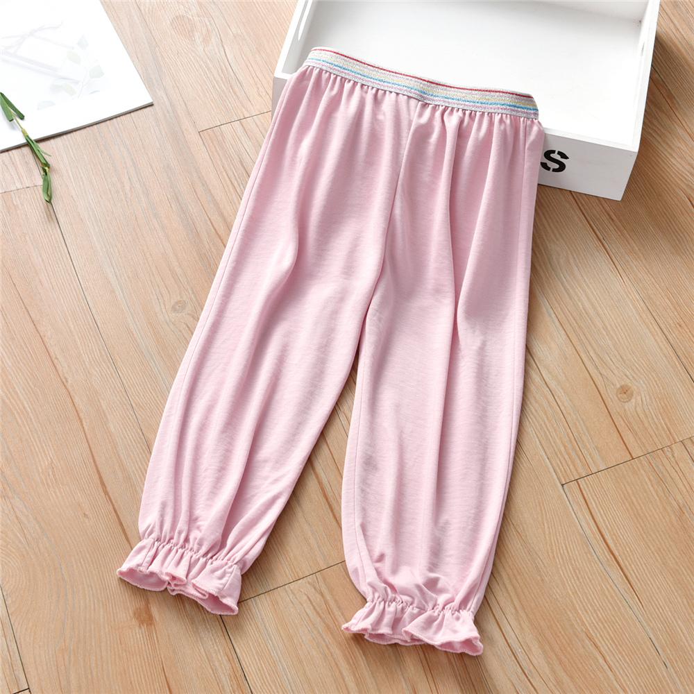 Girls Solid Casual Summer Pants childrens wholesale clothing