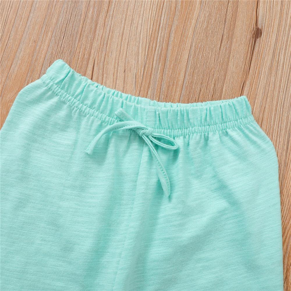 Girls Solid Color Drawstring Elastic Waist Pants wholesale children's boutique clothing suppliers usa