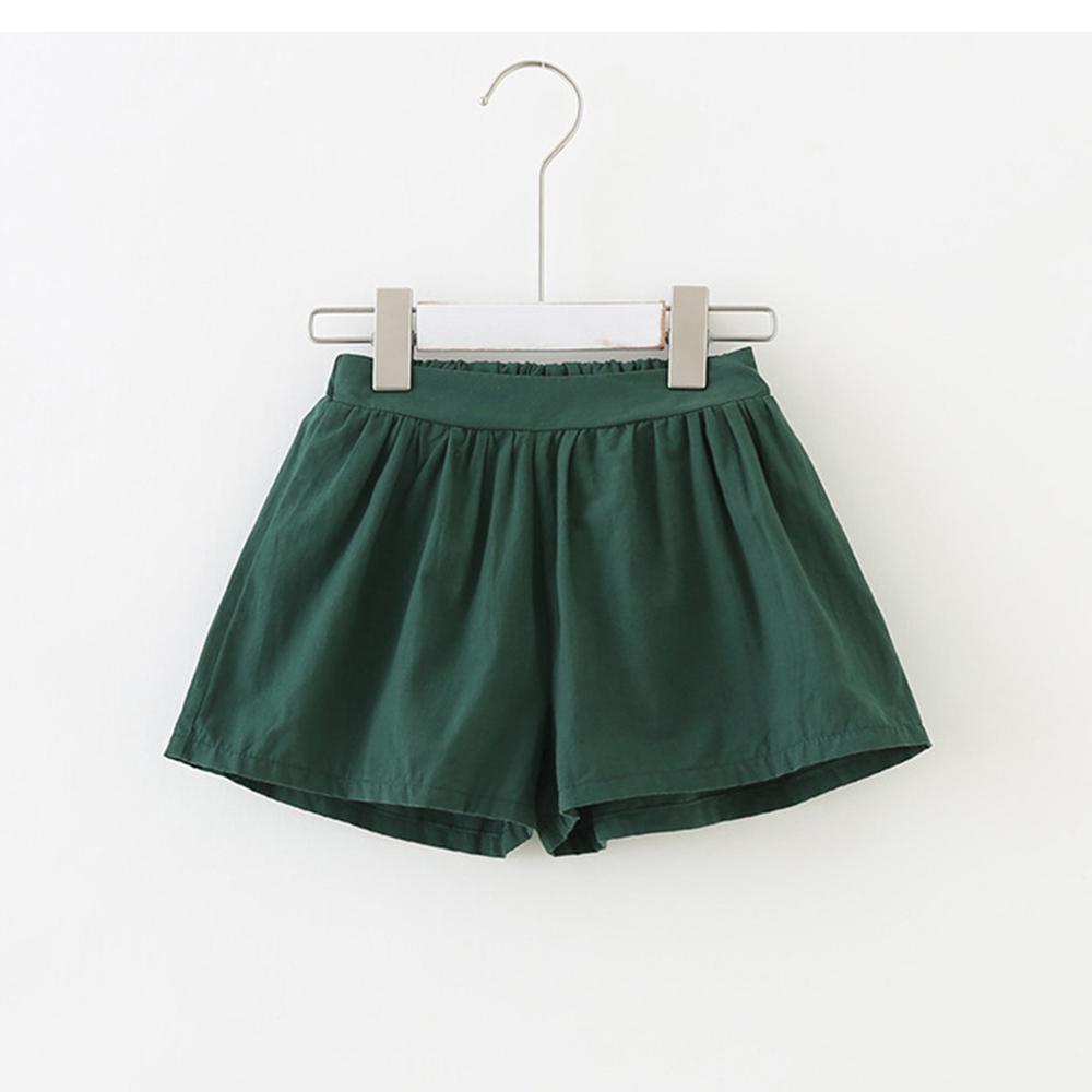 Girls Solid Color Summer Shorts kids clothing wholesale