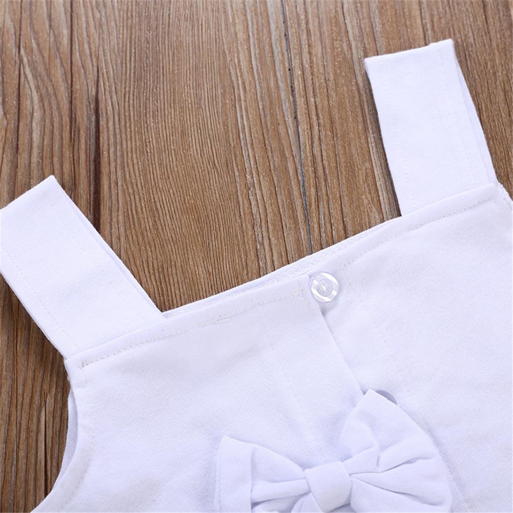 Girls Solid Color Tank Top & Floral Bell Trousers wholesale kids clothing suppliers