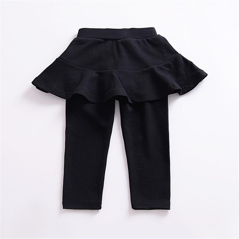 Toddler Girls Solid Culottes Casual Leggings Toddler Girls Wholesale