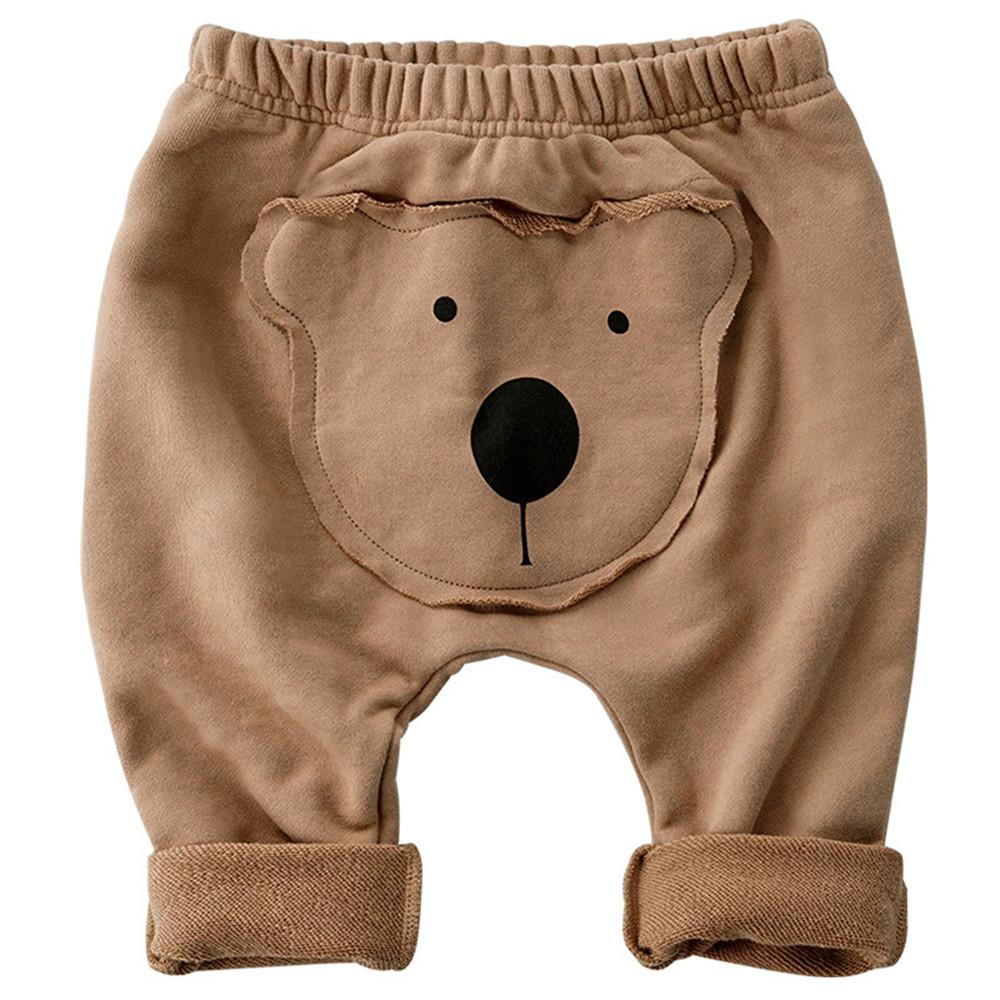 Baby Solid Cute Bear Harem Pants