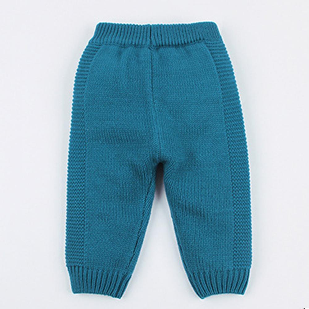 Baby Unisex Solid Knitted Trousers Baby Clothes Wholesale Bulk