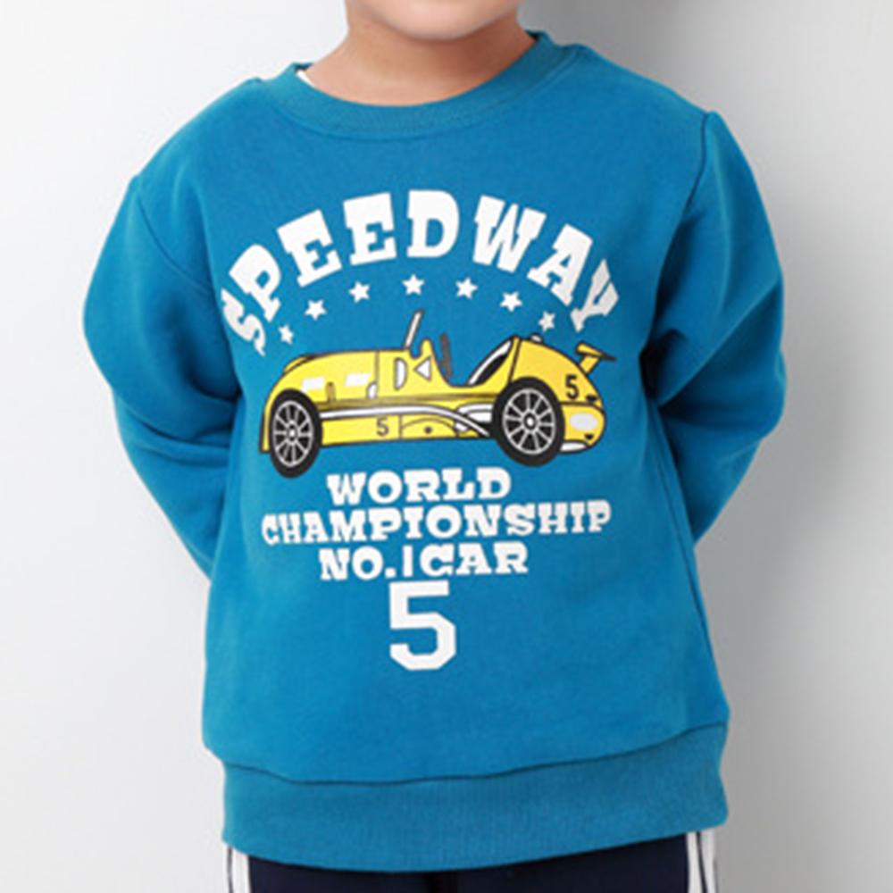 Boys Solid Letter Printed Long Sleeve Tees Wholesale