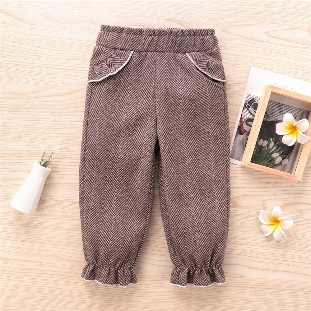 Girls Solid Loose Casual Lantern Wholesale Little Girl Boutique Clothing