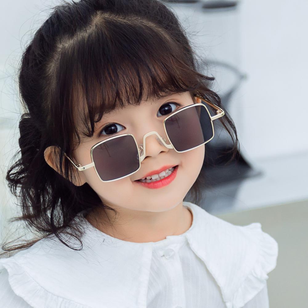 Square Metal Children's Sunglasses Accessories Wholesale