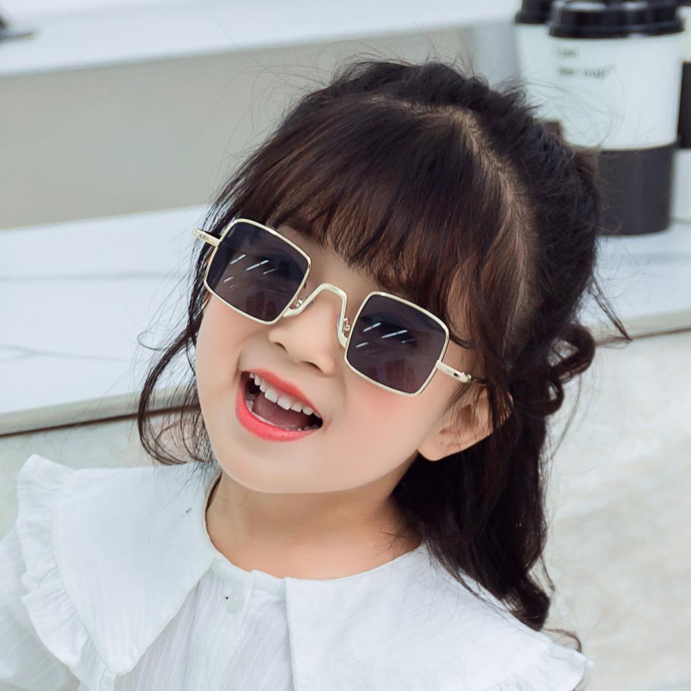 Square Metal Children's Sunglasses Accessories Wholesale