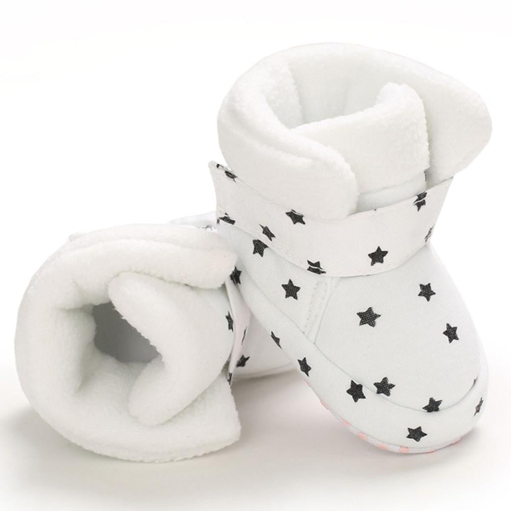 Baby Girls Star Magic Tape Snow Boots Wholesale Kid Shoes