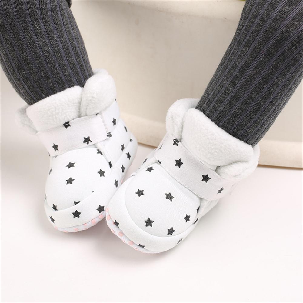 Baby Girls Star Magic Tape Snow Boots Wholesale Kid Shoes