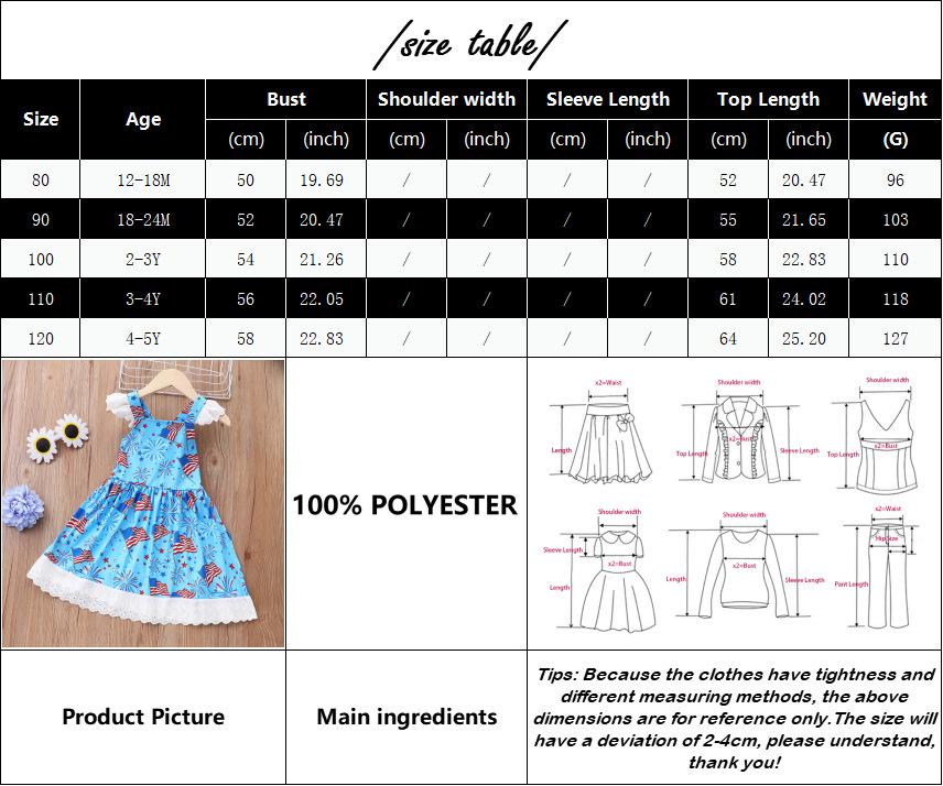 Girls Star Striped Sleeveless Dress wholesale childrens clothing