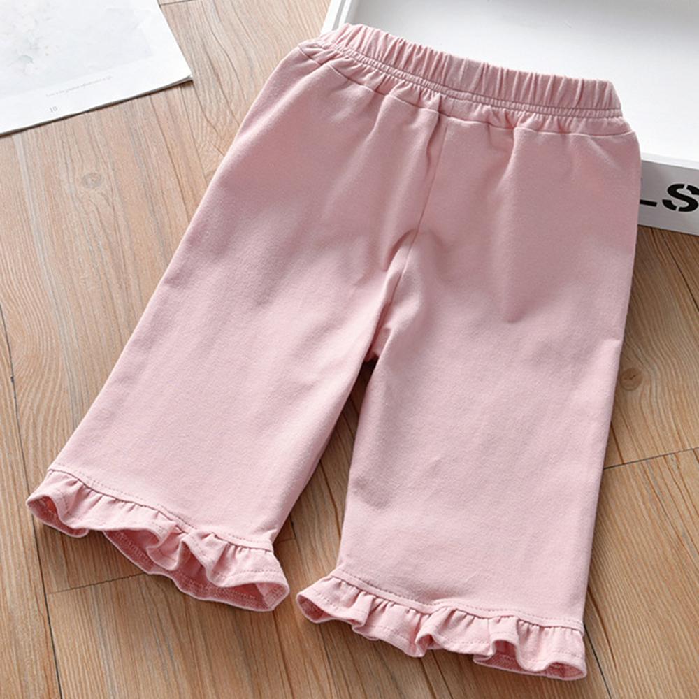 Girls Strawberry Pocket Casual Summer Pants wholesale kids boutique clothing