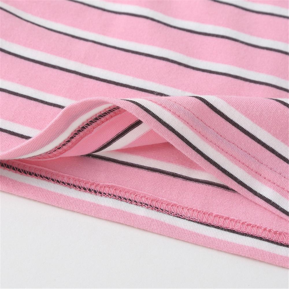 Girls Striped Sling Top & Shorts kids clothing wholesale