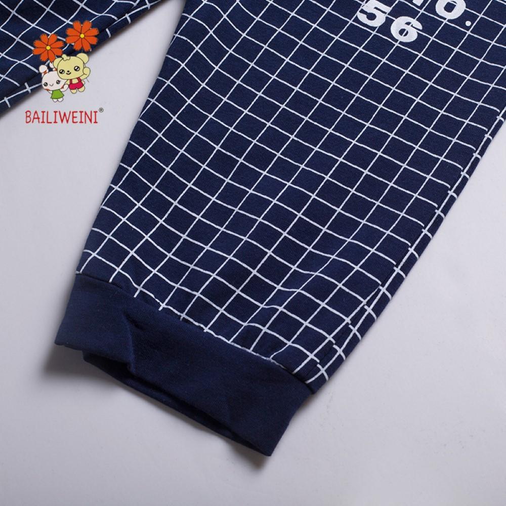 Summer Boys' Star Print Plaid Short Sleeve T-Shirt & Pants Toddler Boy Sets