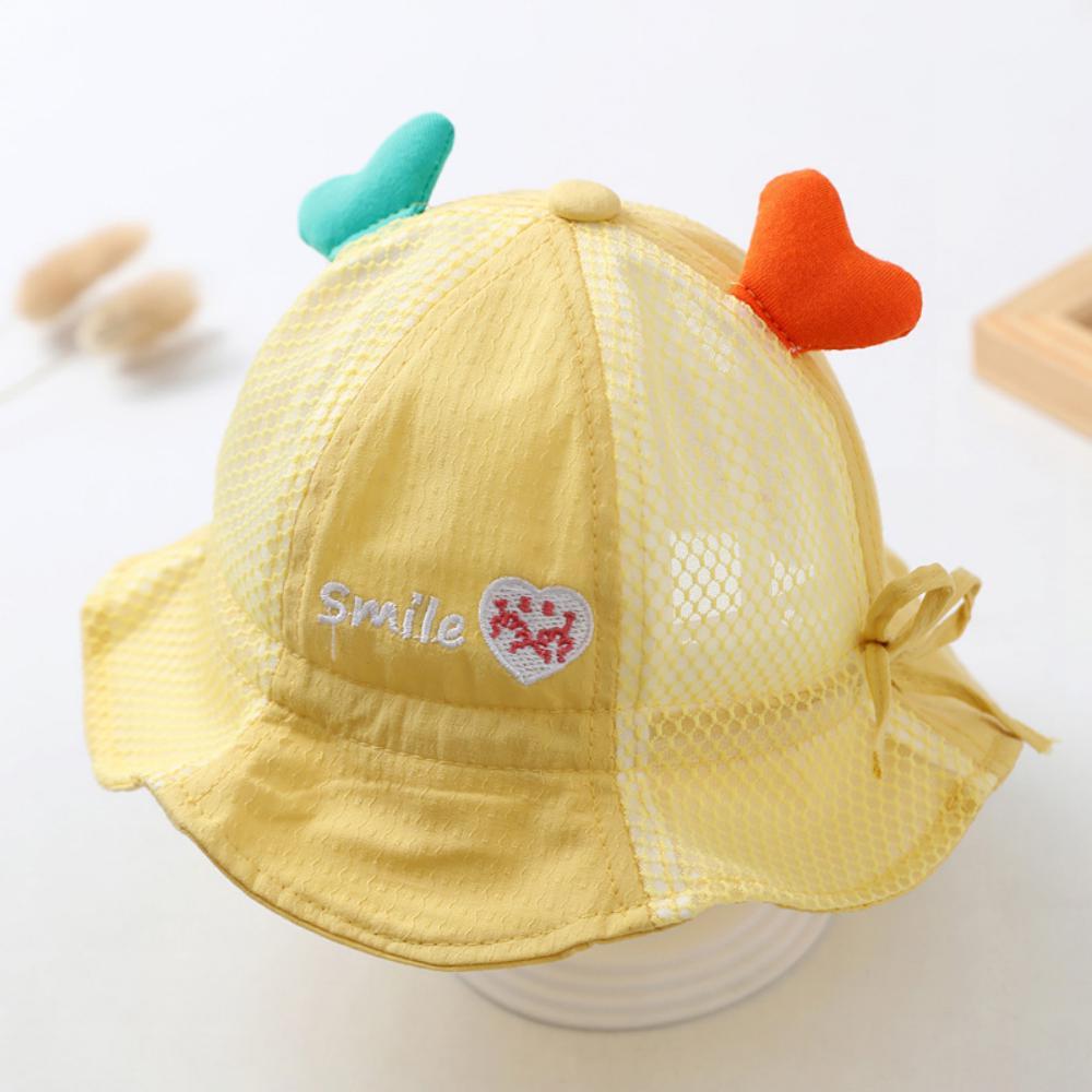 Thin Summer Mesh Shade Fisherman Hat Wholesale Kids Accessories