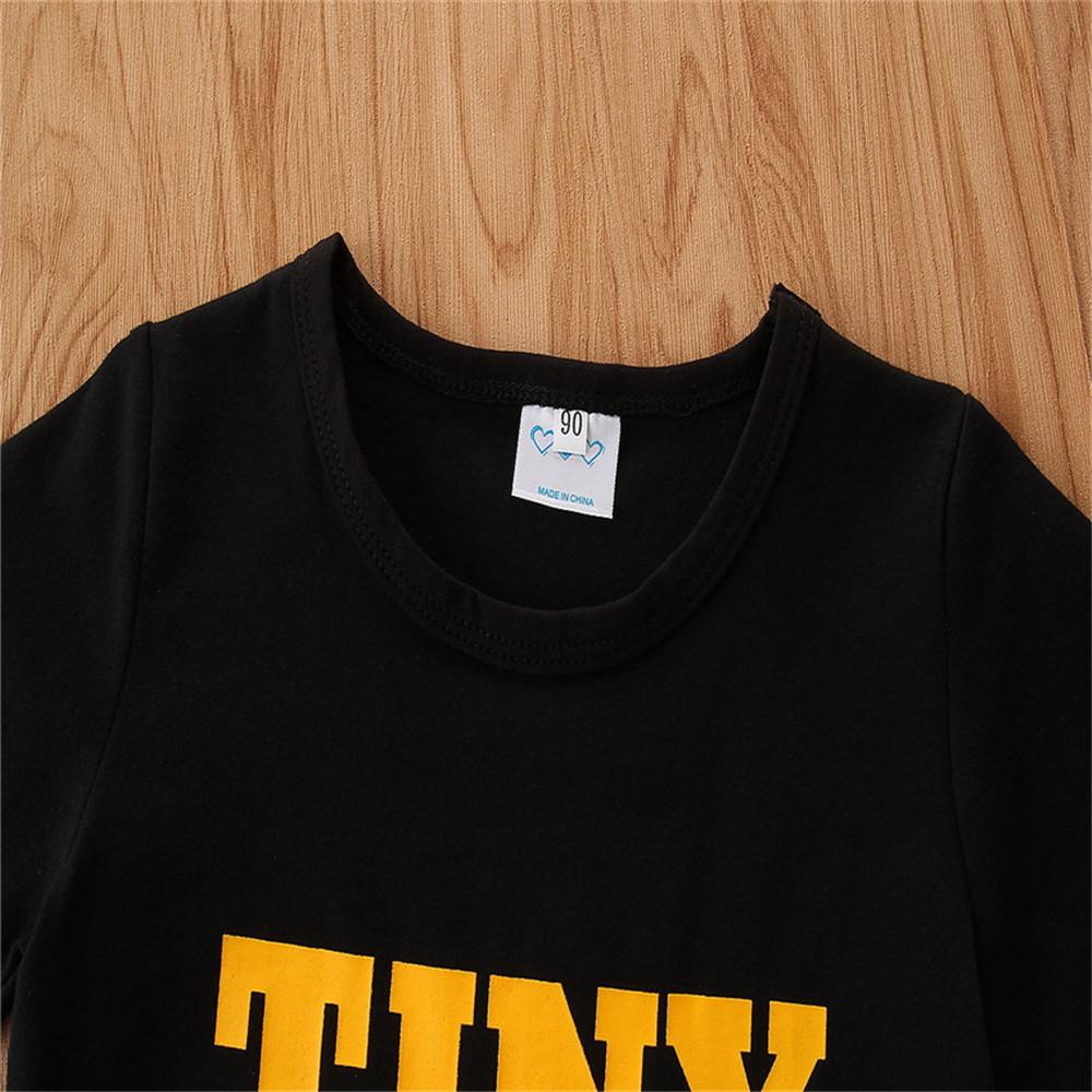 Boys Tiny Trouble Printed Short Sleeve Top & Camo Shorts Wholesale Boys Clothes