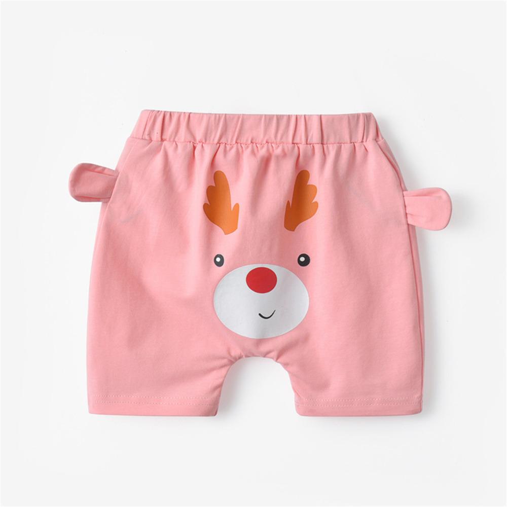 Baby Unisex Cartoon Animal Printed Cute Shorts baby clothes vendors