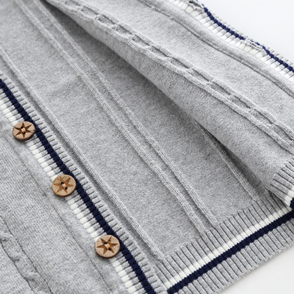 Boys V-neck Cardigan Vest Casual Sweaters Wholesale