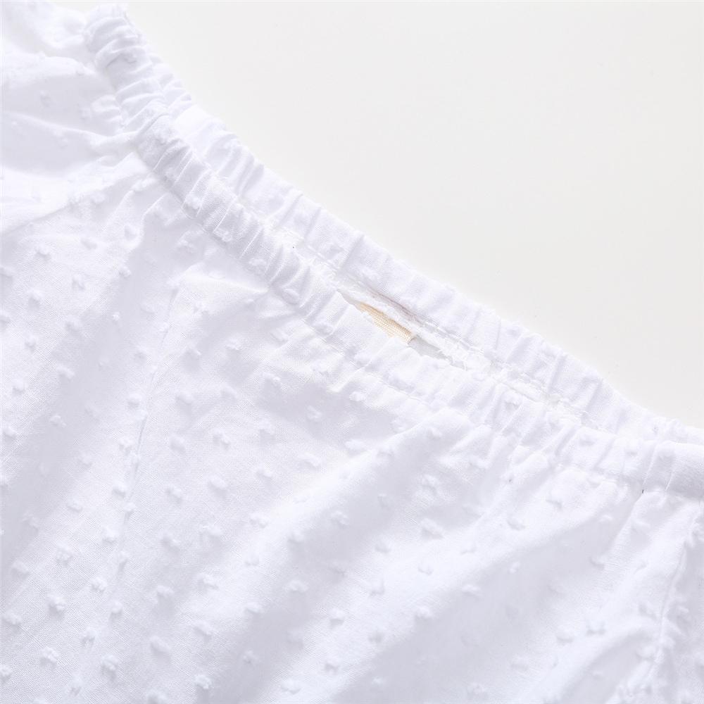 Girls White Short Sleeve Tee & Ripped Denim Overalls Toddler Girl Wholesale Clothing