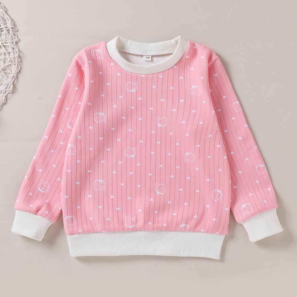 Girls Winter Long Sleeve Casual Top kids wholesale clothing