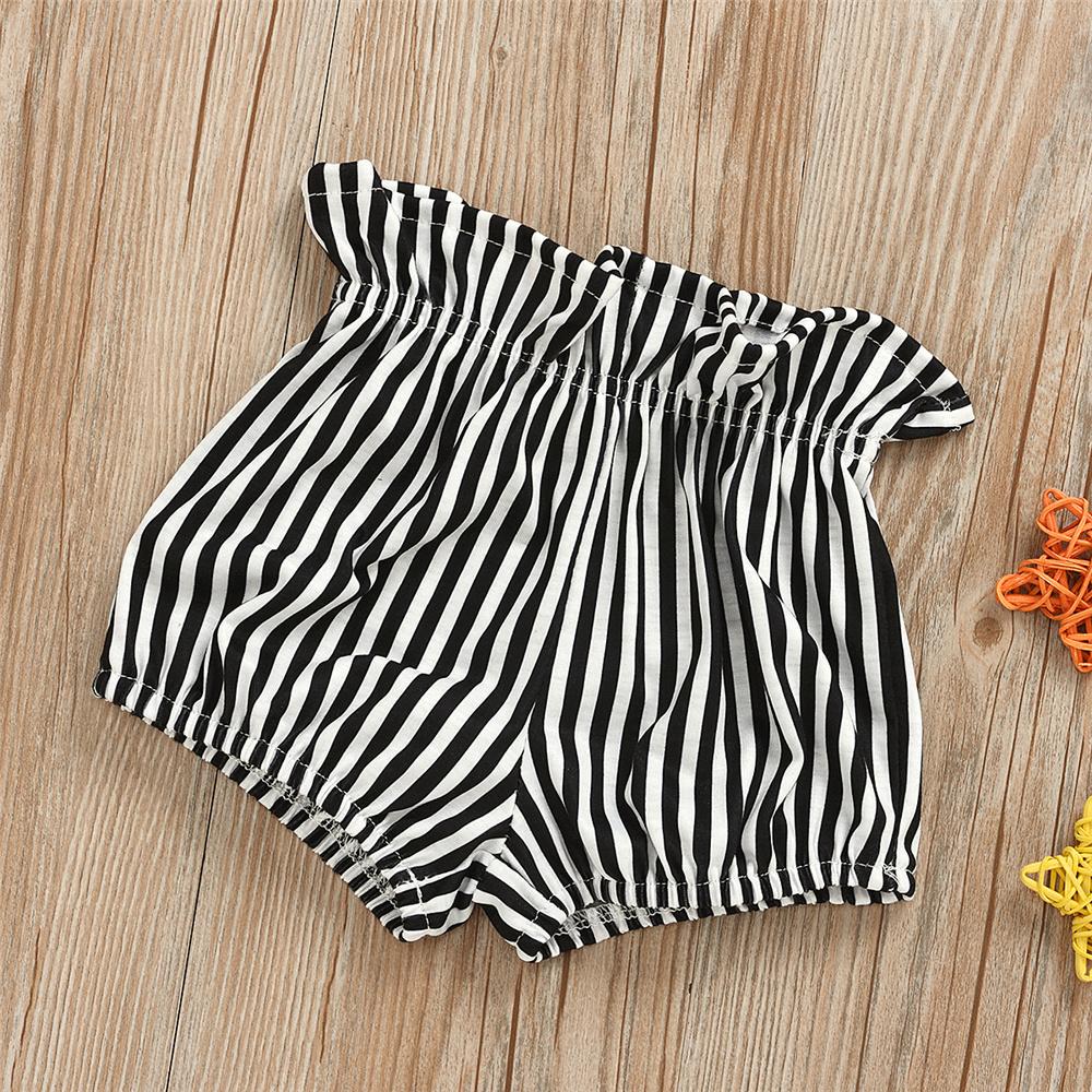 Baby Girls You Are My Sunshine Sunflower Printed Short Sleeve Romper & Shorts Wholesale Clothing Baby