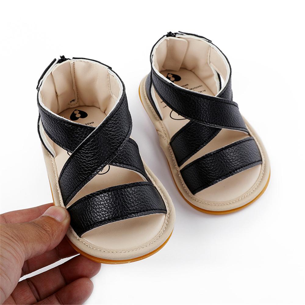 Baby Unisex Zipper Sandals Wholesale Toddler Shoes