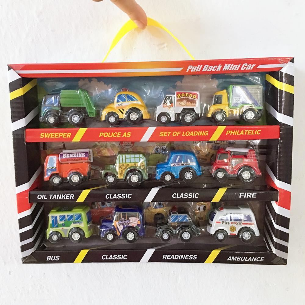Pull Back Toy Car 12 Set Combinations Wholesale Kids Accessories