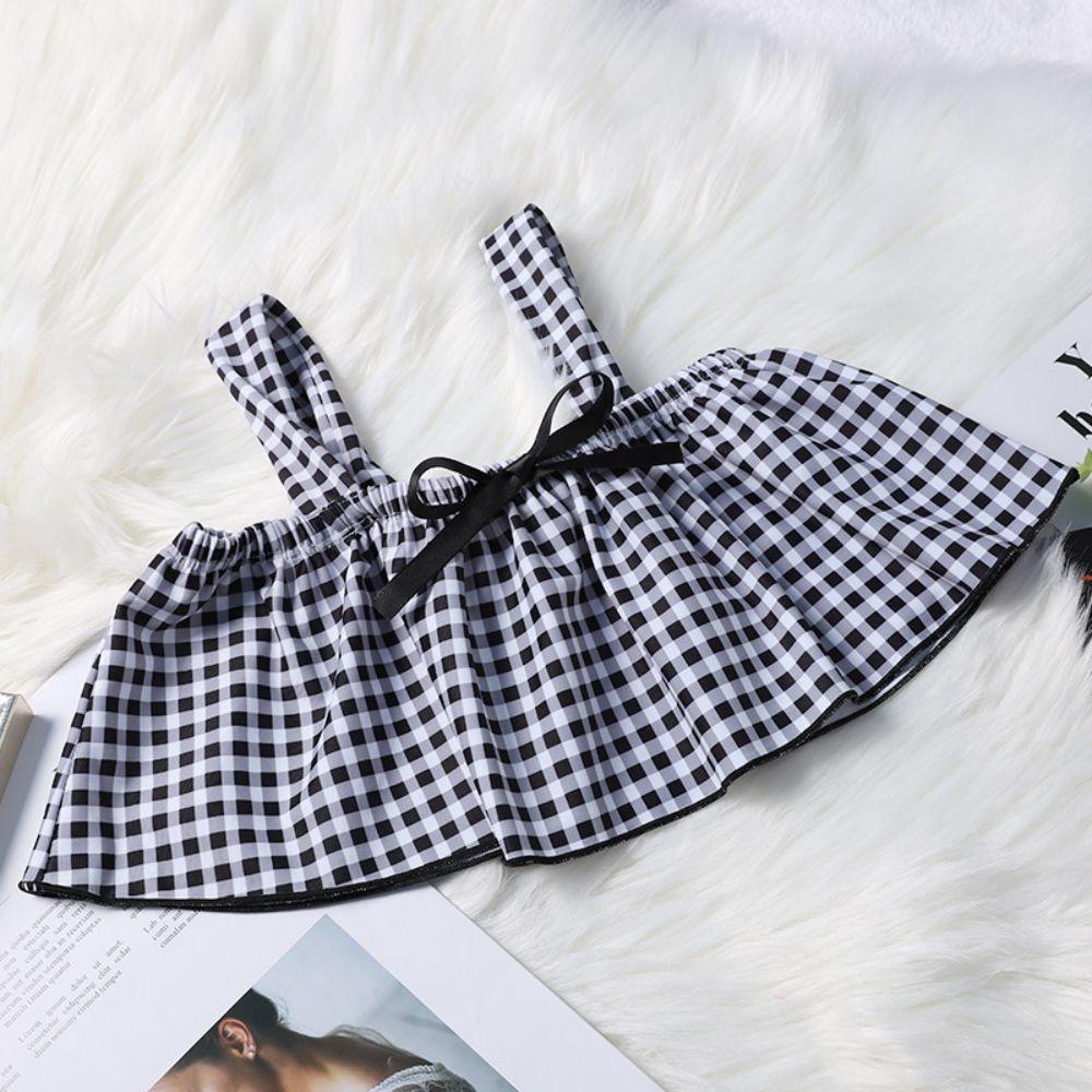 Girls Polka Dot Top & Shorts & Hat Toddler Three-pieces Swimsuit
