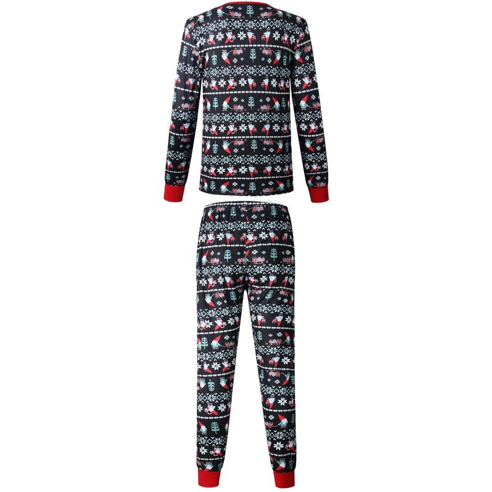 Parent-Child Christmas Printed Top & Pants Clothing Wholesalers